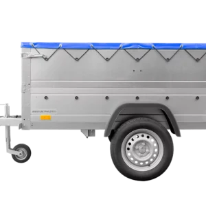 Kippbarer Pkw Anhänger Garden Trailer 200 KIPP mit zusätzlichen Bordwänden, Stützrad und Flachplane-Neu