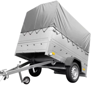 Kipper ungebremst Garden Trailer 200 KIPP mit zusätzlichen Bordwänden, Stützrad, Hochplane und Hochspriegel-Neu
